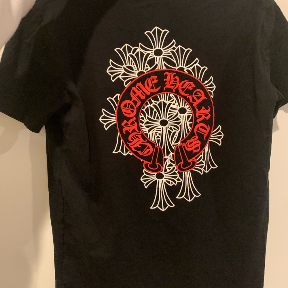 Chrome Hearts Black Graphic Tee